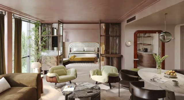 Люкс c 1 комнатой Hotel Indigo London K West Shepherds Bush by IHG