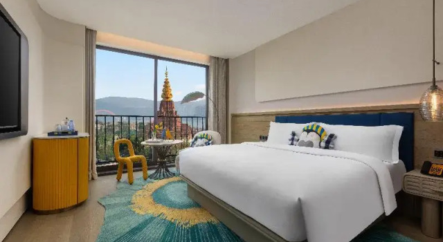 Двухместный номер Standard с балконом и с красивым видом из окна voco Xishuangbanna Gaozhuang by IHG
