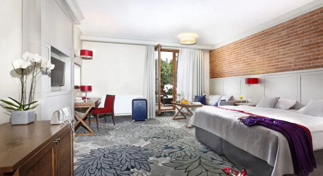 Двухместный номер Premium с балконом Hotel Aubrecht Country Spa Resort