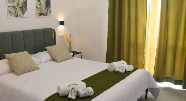 Standard- dobbelt værelse med altan med byudsigt Vida Rooms