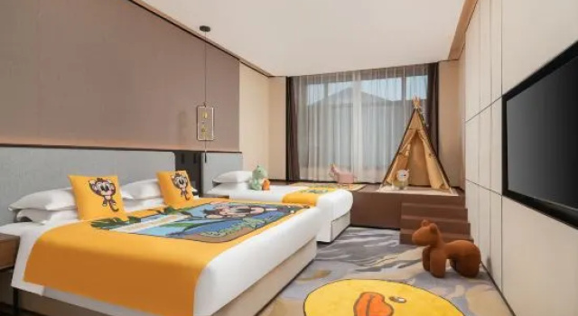 Семейный люкс Chengwu Shuiyi Bole Hotel