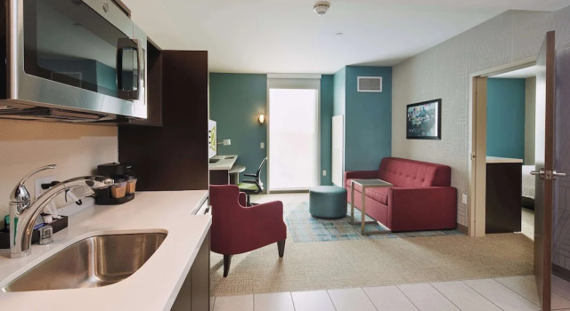 Люкс c 1 комнатой Home2 Suites By Hilton Sacramento At Csus