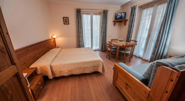 Четырёхместный номер Standard Albergo Meublè Vecchio Scarpone