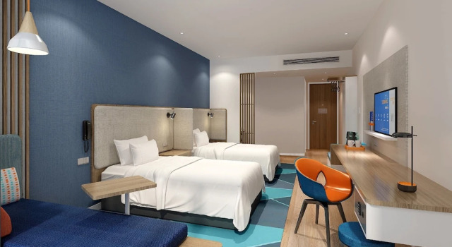 Двухместный номер Standard с видом на город Holiday Inn Express Nanjing Dongshan by IHG