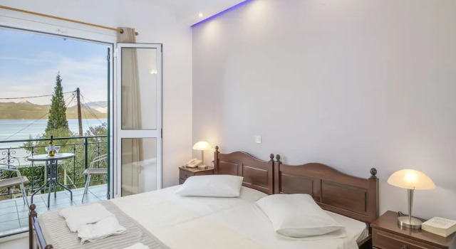 Двухместный номер Standard с балконом и с видом на море Vergina Star Hotel