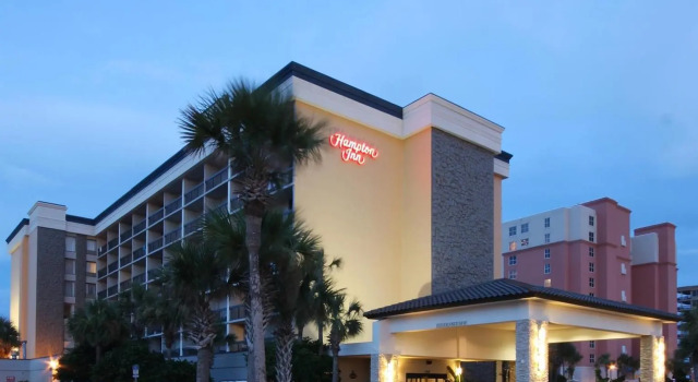Двухместный люкс Hampton Inn Oceanfront Jacksonville Beach