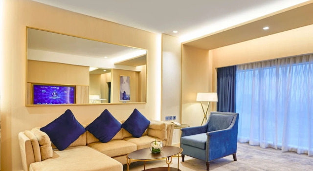 Люкс c 1 комнатой The Diplomat Radisson Blu Hotel Residence & Spa