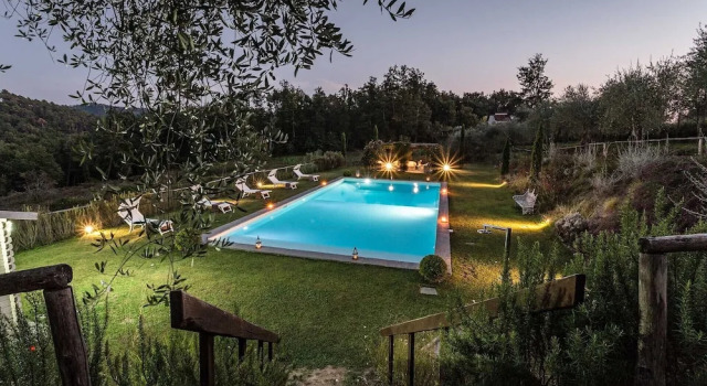 Villa Querciabella, Prenota Villa Hotel a Lucca con piscina, Piscina