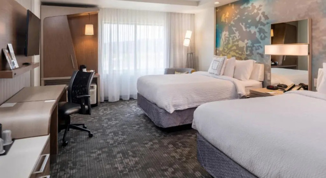 Четырёхместный номер Standard Courtyard by Marriott Elmira Horseheads