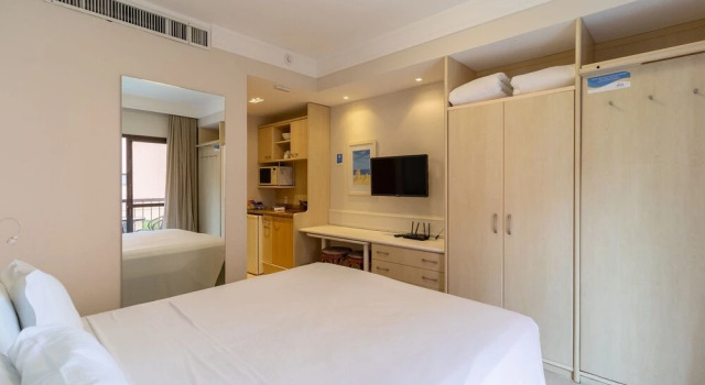 Студия Studios modernos à beira-mar - Jurerê Beach Village JBVTOP