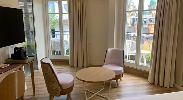 Номер Deluxe с панорамным видом Grand Hotel Saint Michel