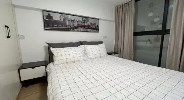 Люкс с 2 комнатами Mingshe Meiyu International Apartment (Blue Whale World Branch)