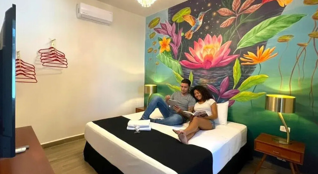 Номер Deluxe Casa Mexico Lindo - Boutique Hostel