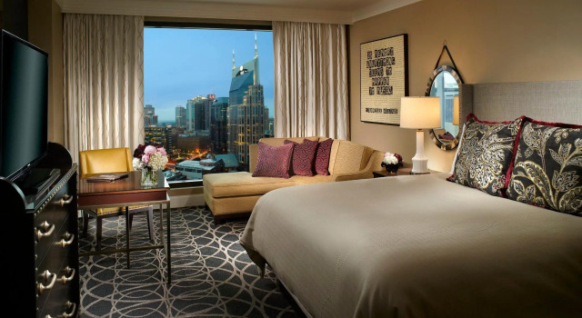 Двухместный номер Deluxe Omni Nashville Hotel