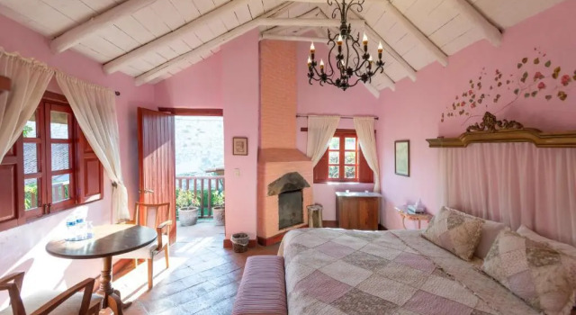 Двухместный номер Standard La Casa Azul Huasca & Restaurante La Terraza