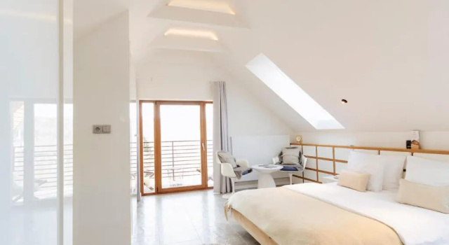 Двухместный номер Deluxe с балконом Zimowy Domek Boutique Rooms