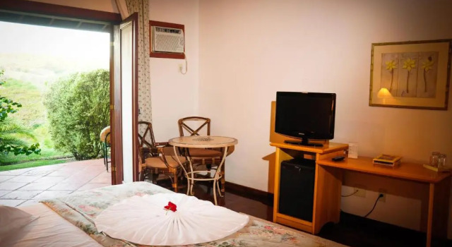 Двухместный номер Deluxe с балконом Canto da Floresta Ecoresort