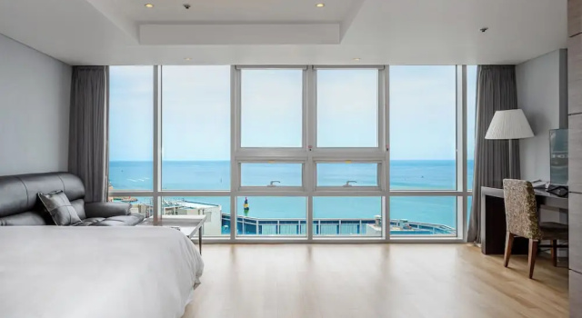 Двухместный люкс Executive с видом на океан Haeundae Seacloud Hotel Residence