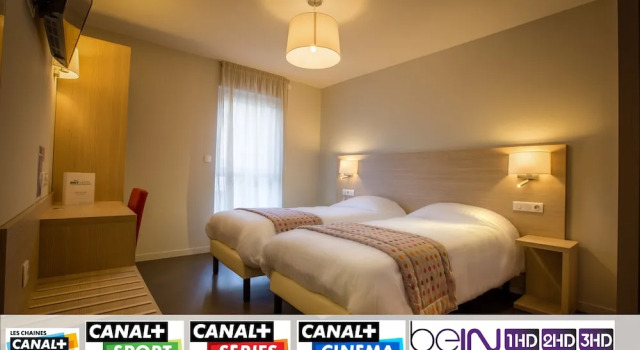 Номер Comfort Brit Hotel Brive La Gaillarde - Restaurant La Limousine