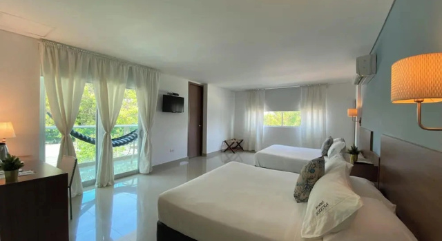 Deluxe chambre Hotel Soleira