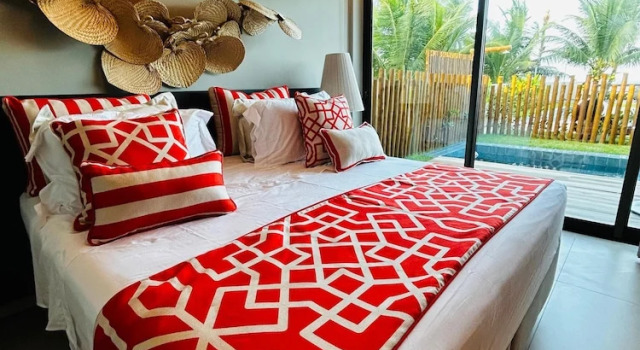 Номер Premium Pousada de Charme Refugio da Villa - Pé na Areia