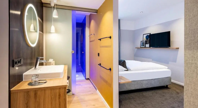 Студия Deluxe BOLLWERK Lifestyle Hotel, automatisiertes Hotel mit Self Check In