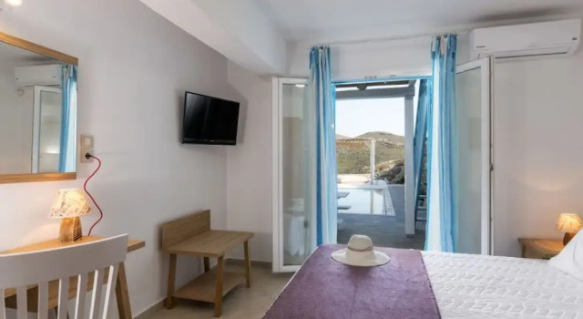 Вилла с 3 комнатами с балконом и с видом на море Wild View Mykonos