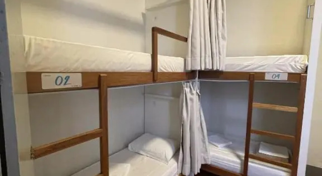 Кровать в общем номере (женский номер) Casarão Hostel
