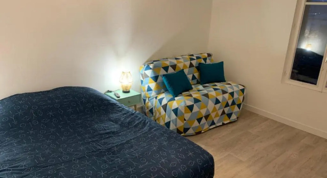 Апартаменты L EFFET MER 70M2 avec 2 chambres doubles, avec parking GRATUIT Netflix, Disney plus, Amazon prime