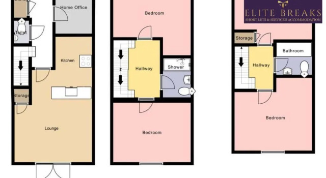 Коттедж Central 4 bed house by Elite Breaks Serviced Accommodation Birmingham With Free Parking Sleeps upto 8