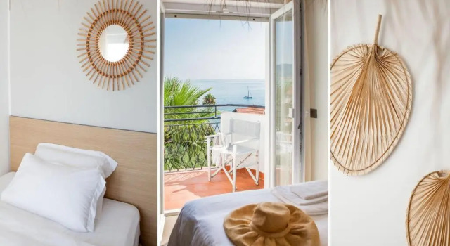Одноместный номер Superior с балконом и с видом на море Hotel Moresco