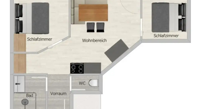 Апартаменты с балконом Landhaus Huber