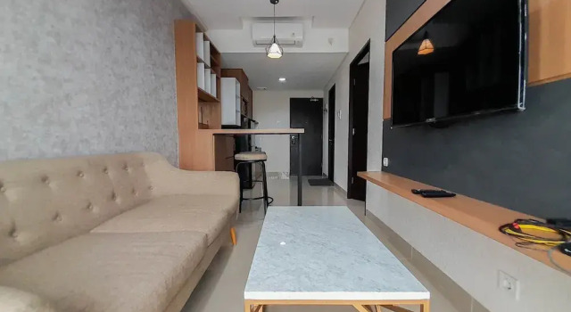 Elegant and Spacious 1BR at Patraland Amarta Apartment By Travelio, Réserver Appartement Appartements à Sleman, Appartement