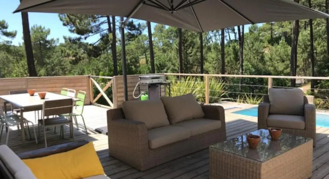 Коттедж Villa les Mimosas with pool and fantastic views
