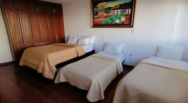 Четырёхместный семейный номер Standard Hotel Paipa Inn