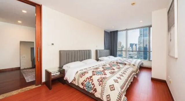 Двухместный люкс Superior Yishui Haoting Boutique Homestay (Shanghai Nanjing Road Pedestrian Street Branch)