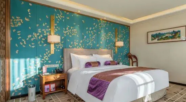 Люкс с красивым видом из окна Ordos Yonggui Hotel