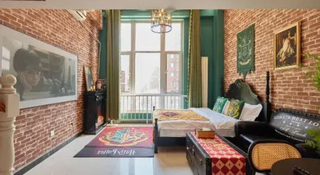Семейный люкс Deluxe с 3 комнатами Yushang Homestay (Beijing Universal Studios Resort)