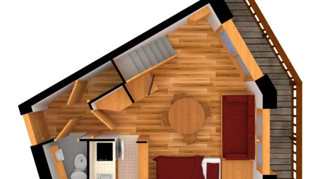 Appartement Courchevel 1650, 1 pièce, 5 personnes - FR-1-563-91