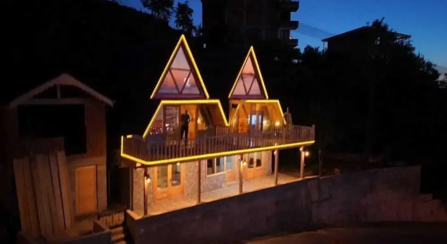 Номер Standard с видом на море Sarp Bungalov