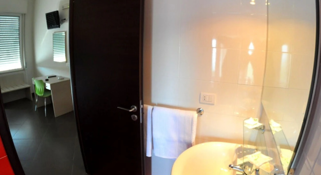Двухместный номер Standard с балконом и с красивым видом из окна Albergo Riviera Spineta