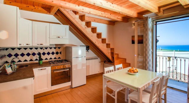 Апартаменты с 2 комнатами с балконом Casa Tramonto by Wonderful Italy