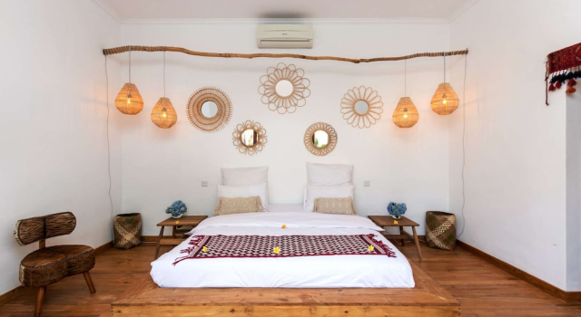 Villa for Rent in Bali 2046, Rezervovat Vila Chaty v Bali, Chalupa