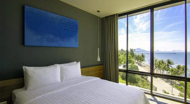 Двухместный номер Standard с видом на море Kalm Bangsaen Hotel