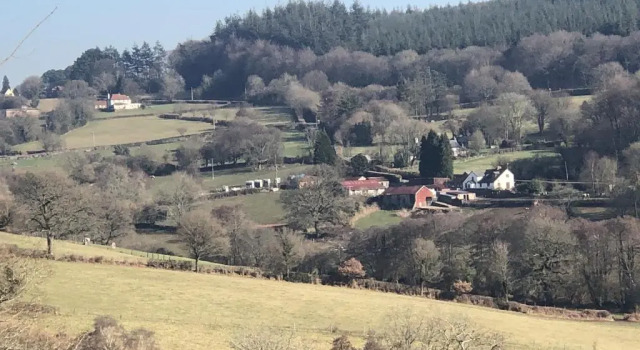 Коттедж с видом на сад Welsh Marches at Upper Glyn Farm