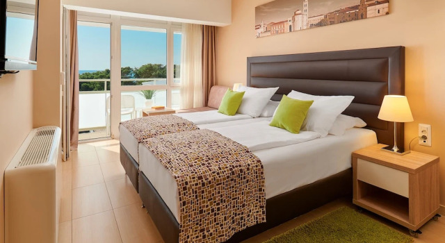 Двухместный номер Premium с балконом и с видом на море Hotel Pinija