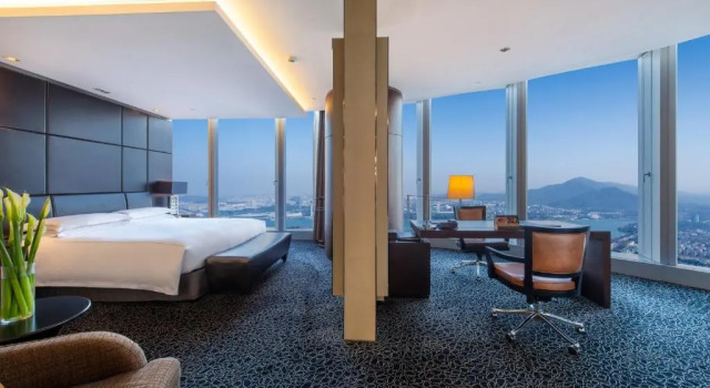 Двухместный полулюкс клубный с видом на город InterContinental Nanjing by IHG