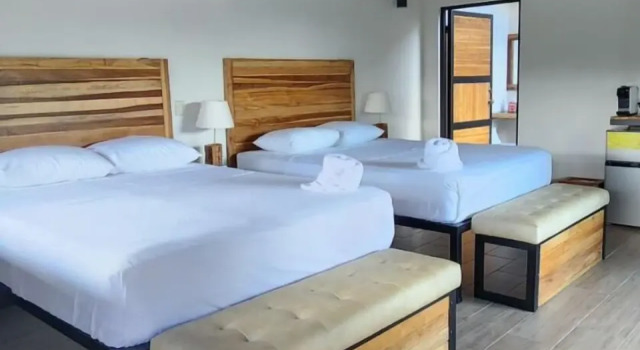 Четырёхместное бунгало Deluxe с балконом Boca Tapada Lodge