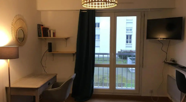 Lumineux Studio 30m² sur Cour - Proche Tram/Centre