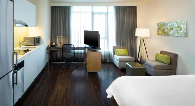 Двухместная студия Element by Marriott Vancouver Metrotown